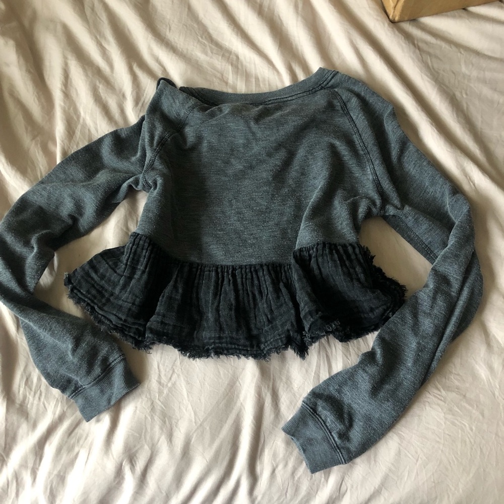 Free People Crop Sweater